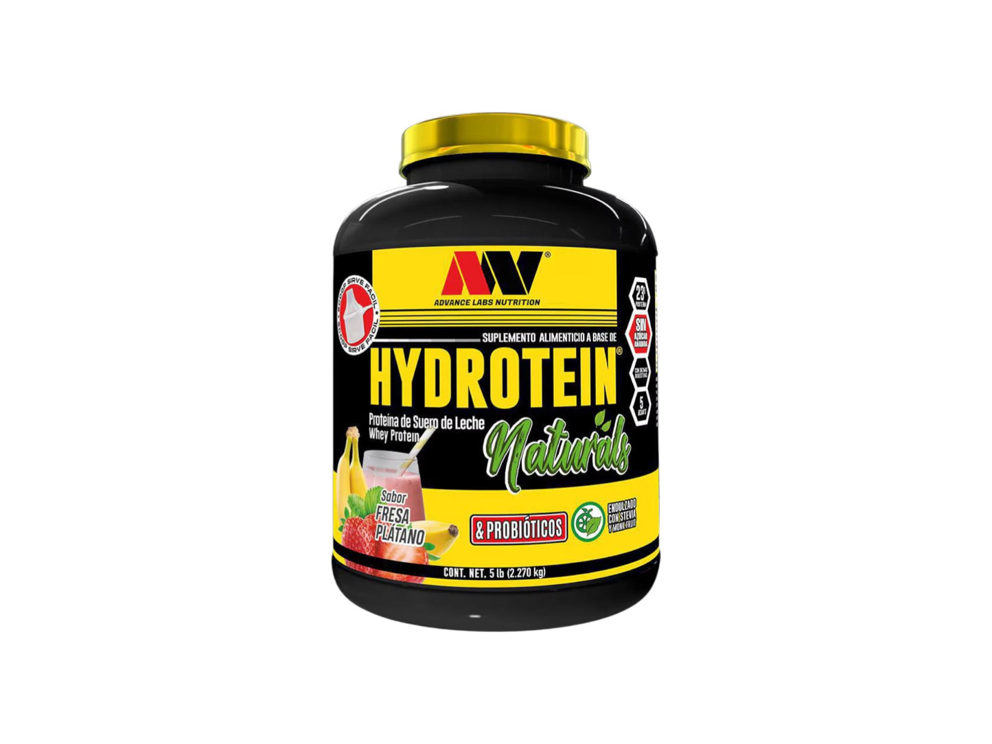 ADVANCE LABS NUTRITION HYDROTEIN NATURALS 5LB