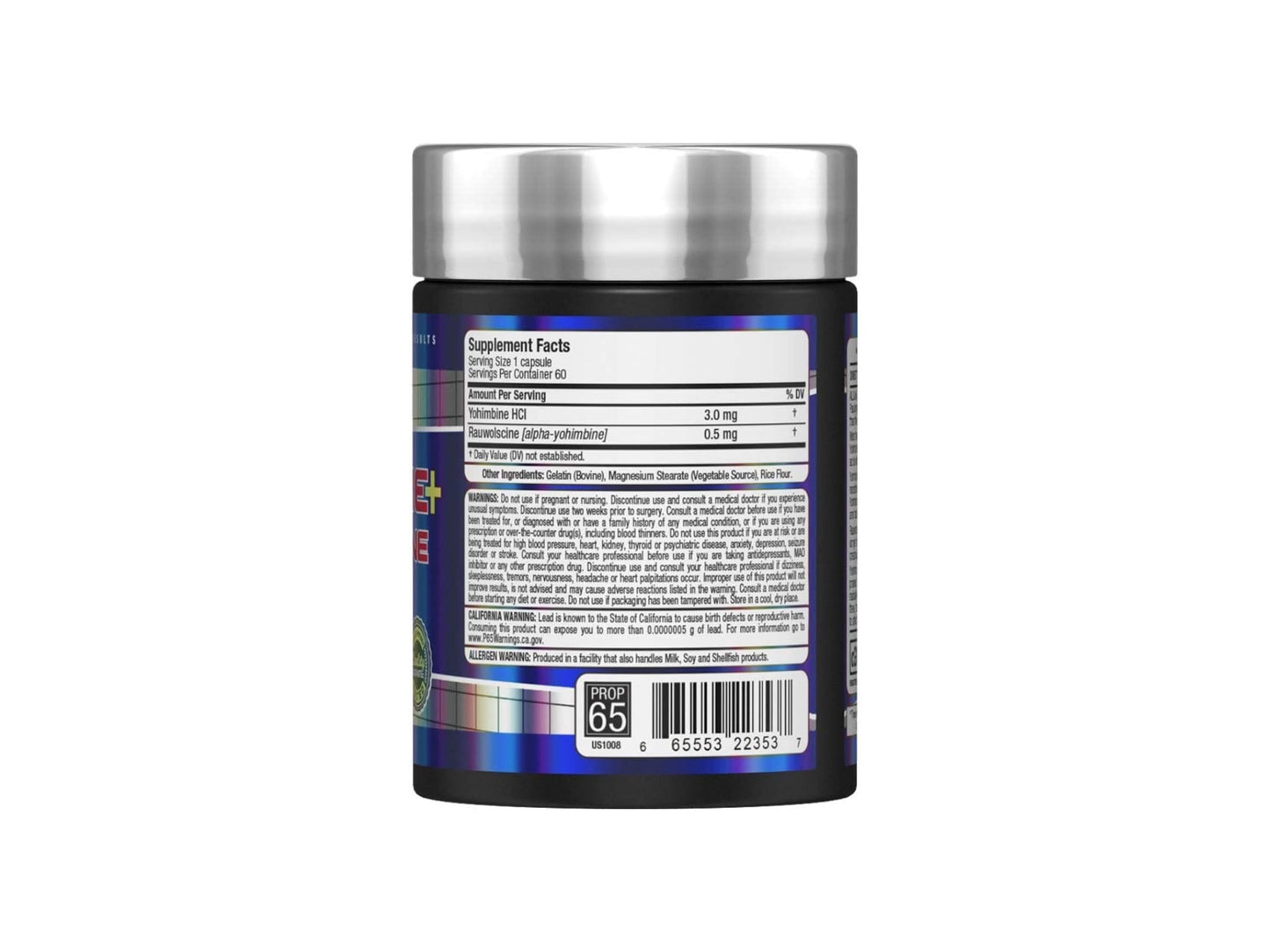 ALLMAX YOHIMBINA + RAUWOLSCINE 60CAP