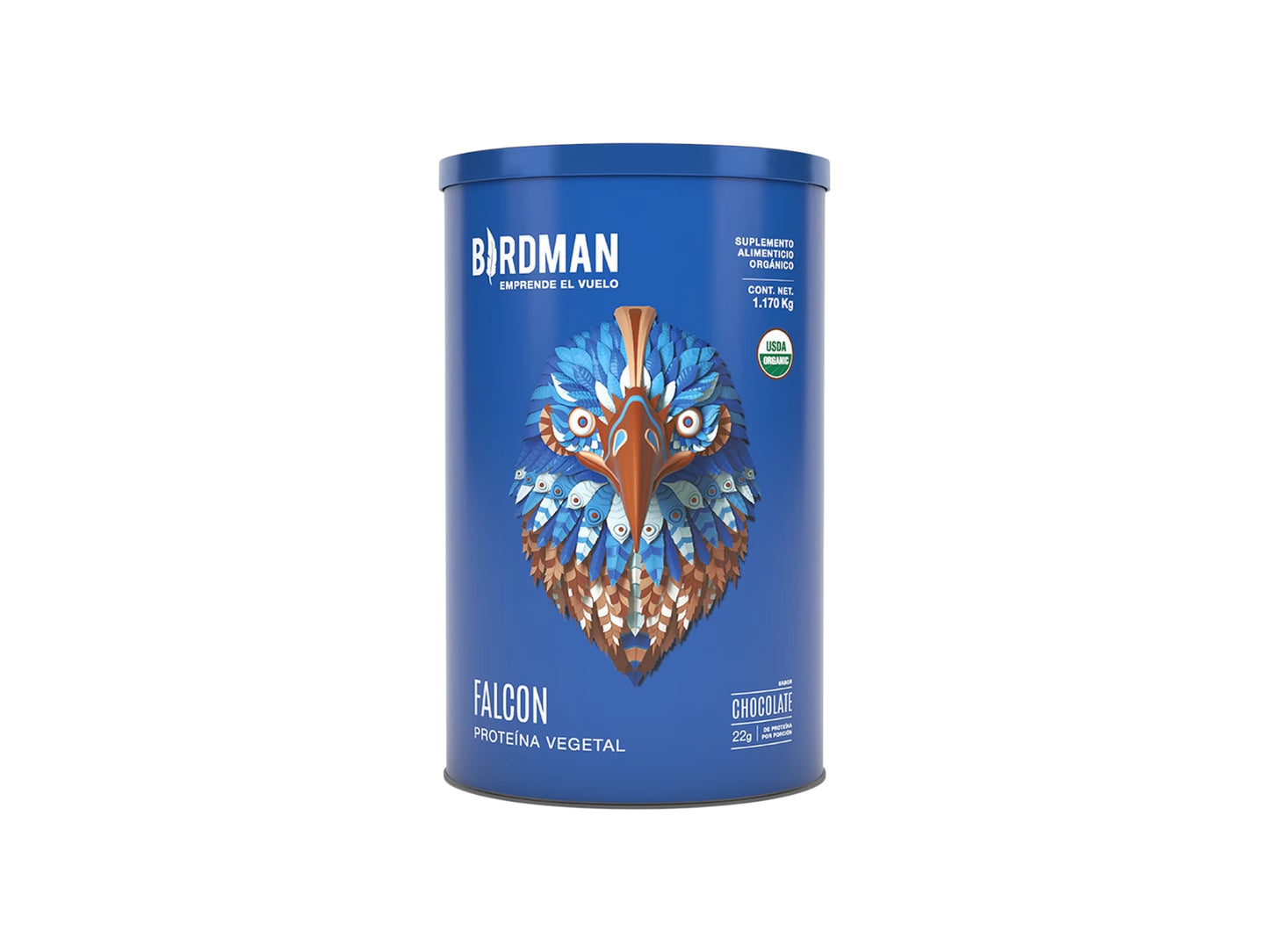 BIRDMAN FALCON PROTEINA VEGETAL 1.17KG 39SERV