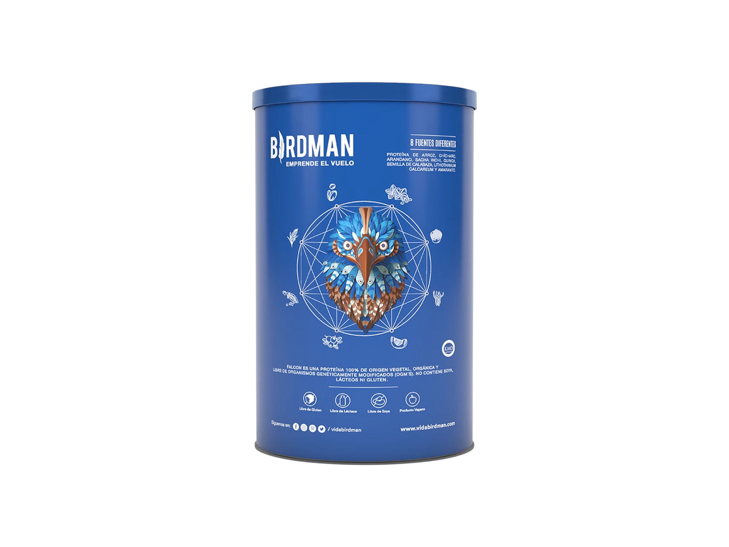BIRDMAN FALCON PROTEINA VEGETAL 1.17KG 39SERV