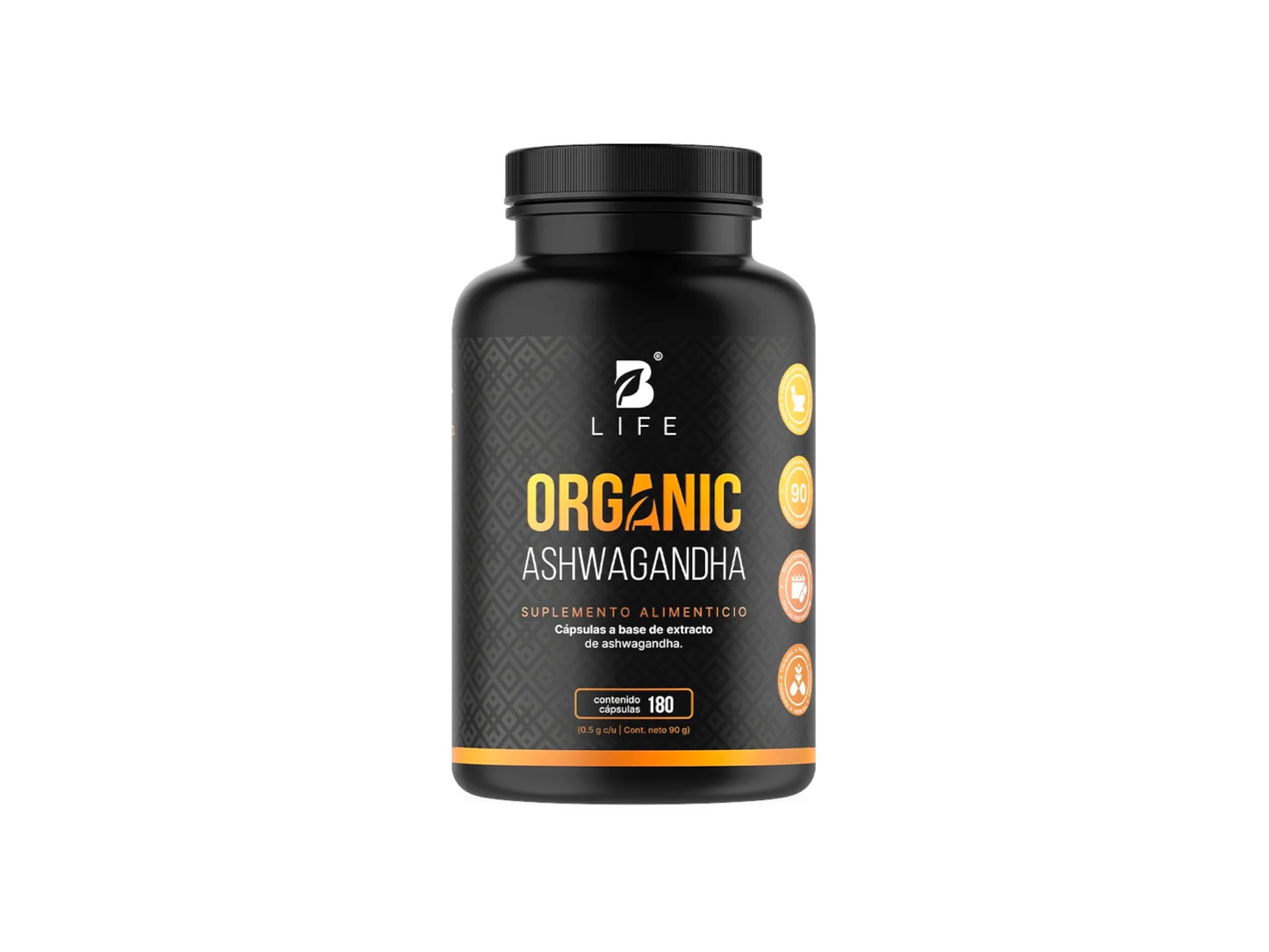 BLIFE ORGANIC ASHWAGANDHA 500MG 180CAP