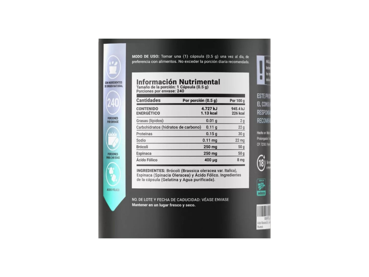 BLIFE FOLIC ACID BLEND 240CAPS