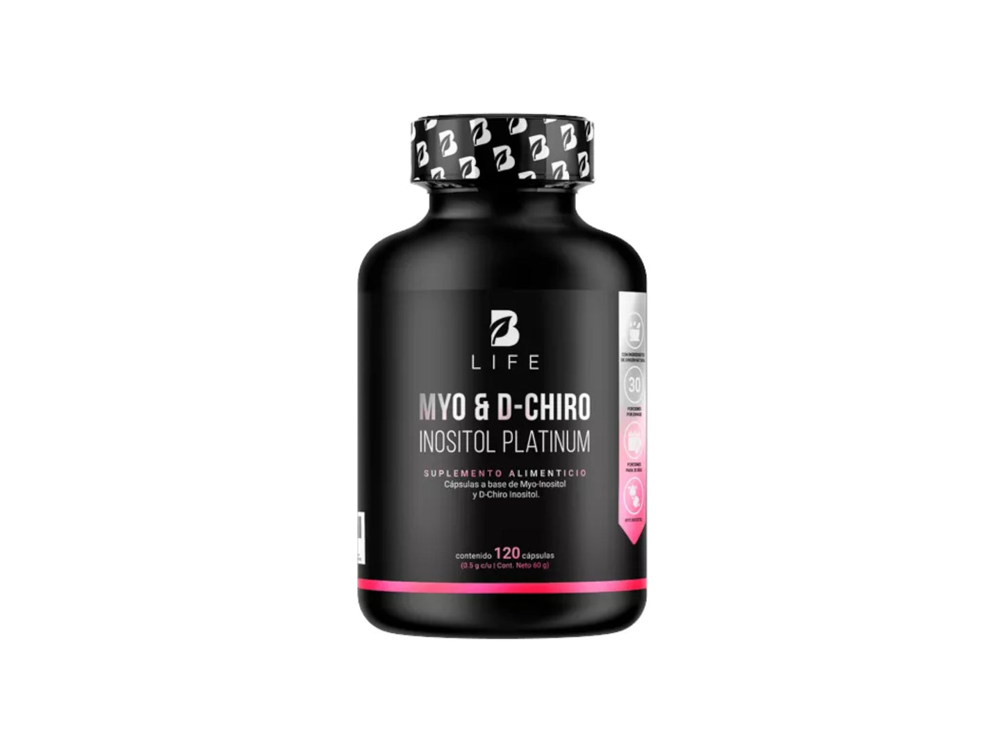 BLIFE MYO & D-CHIRO INOSITOL PLATINUM 500MG