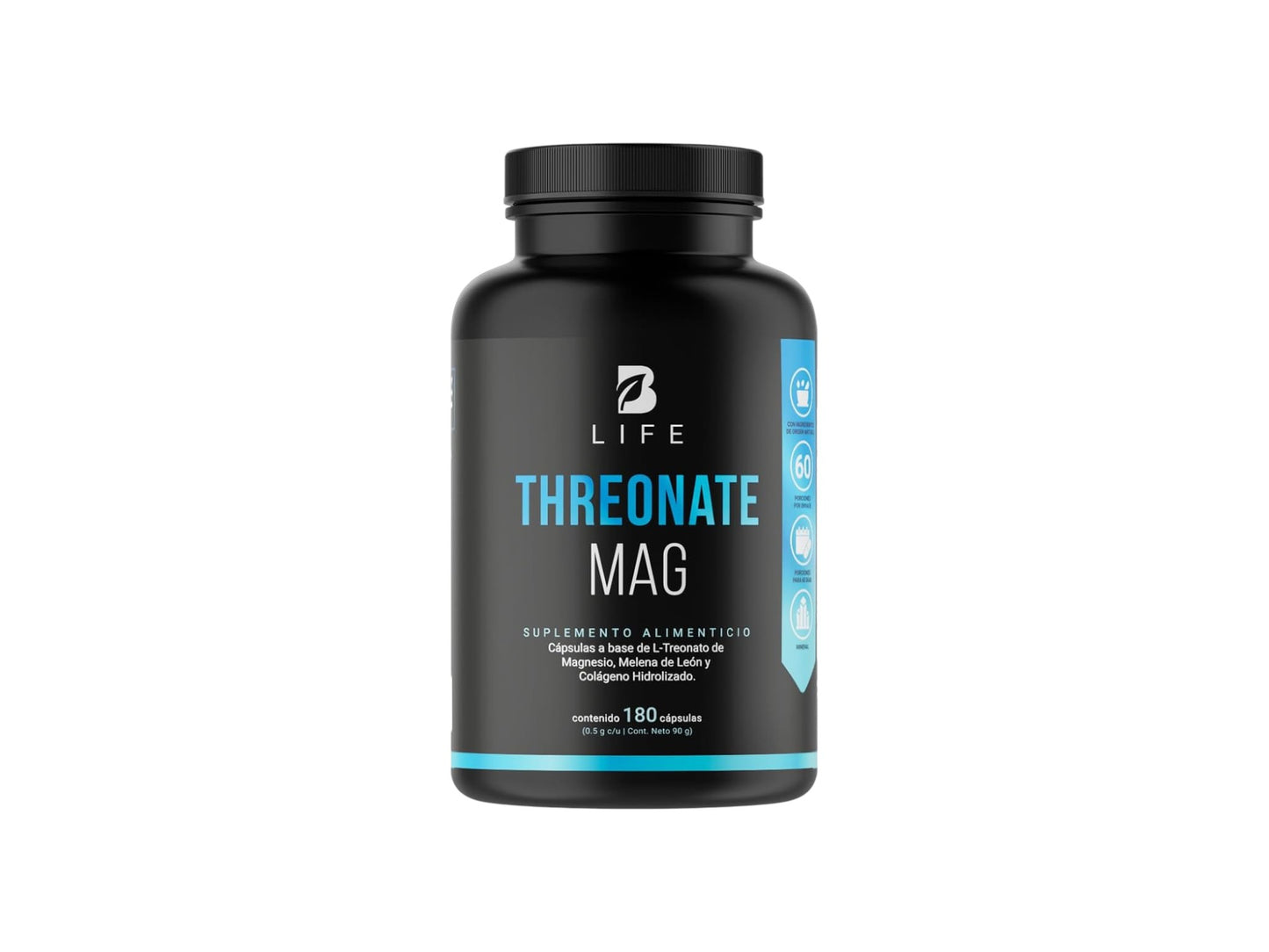 BLIFE THREONATE MAG 500MG 180CAP