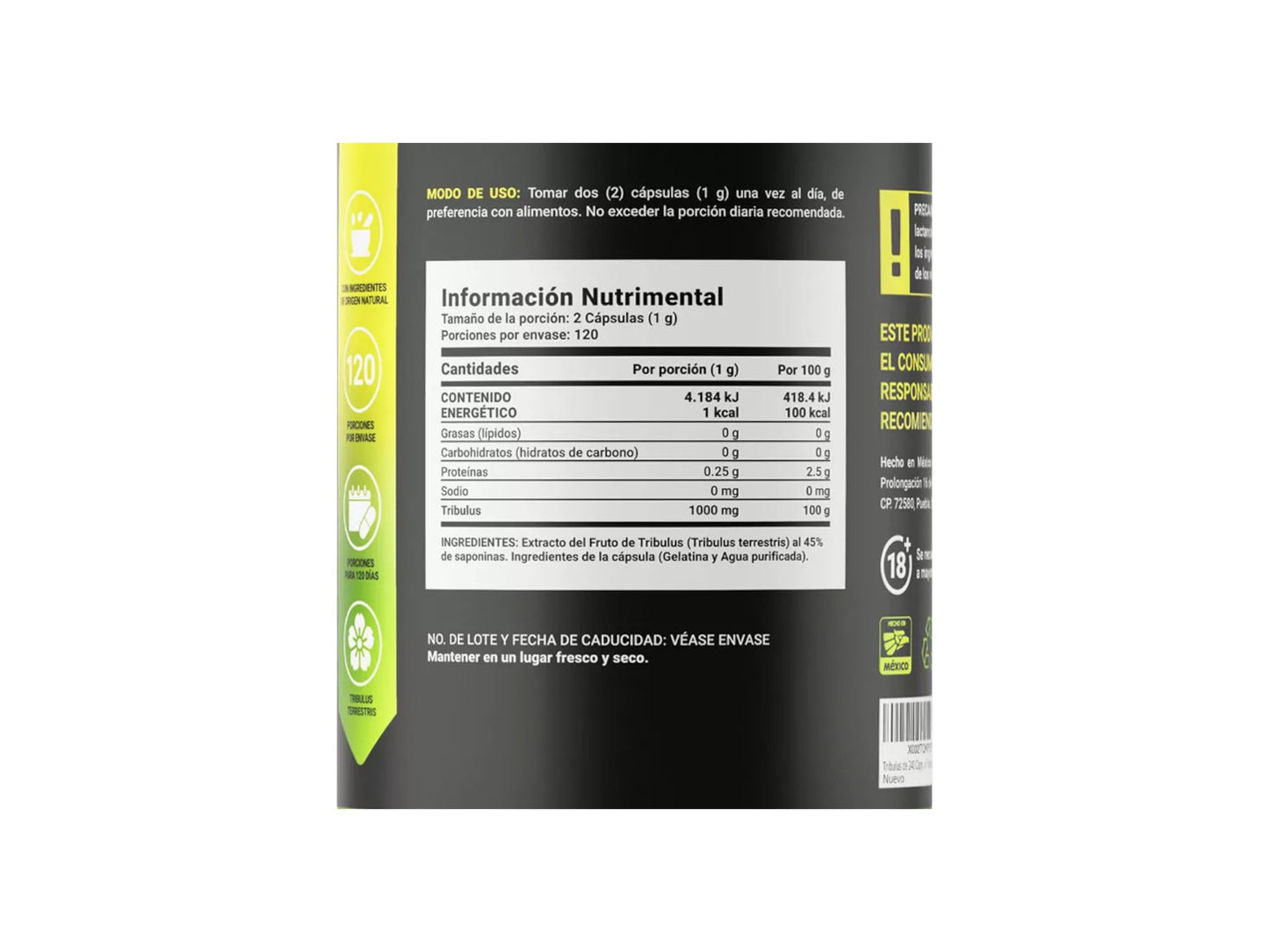 BLIFE TRIBULUS TERRESTRIS 500MG 240CAPS
