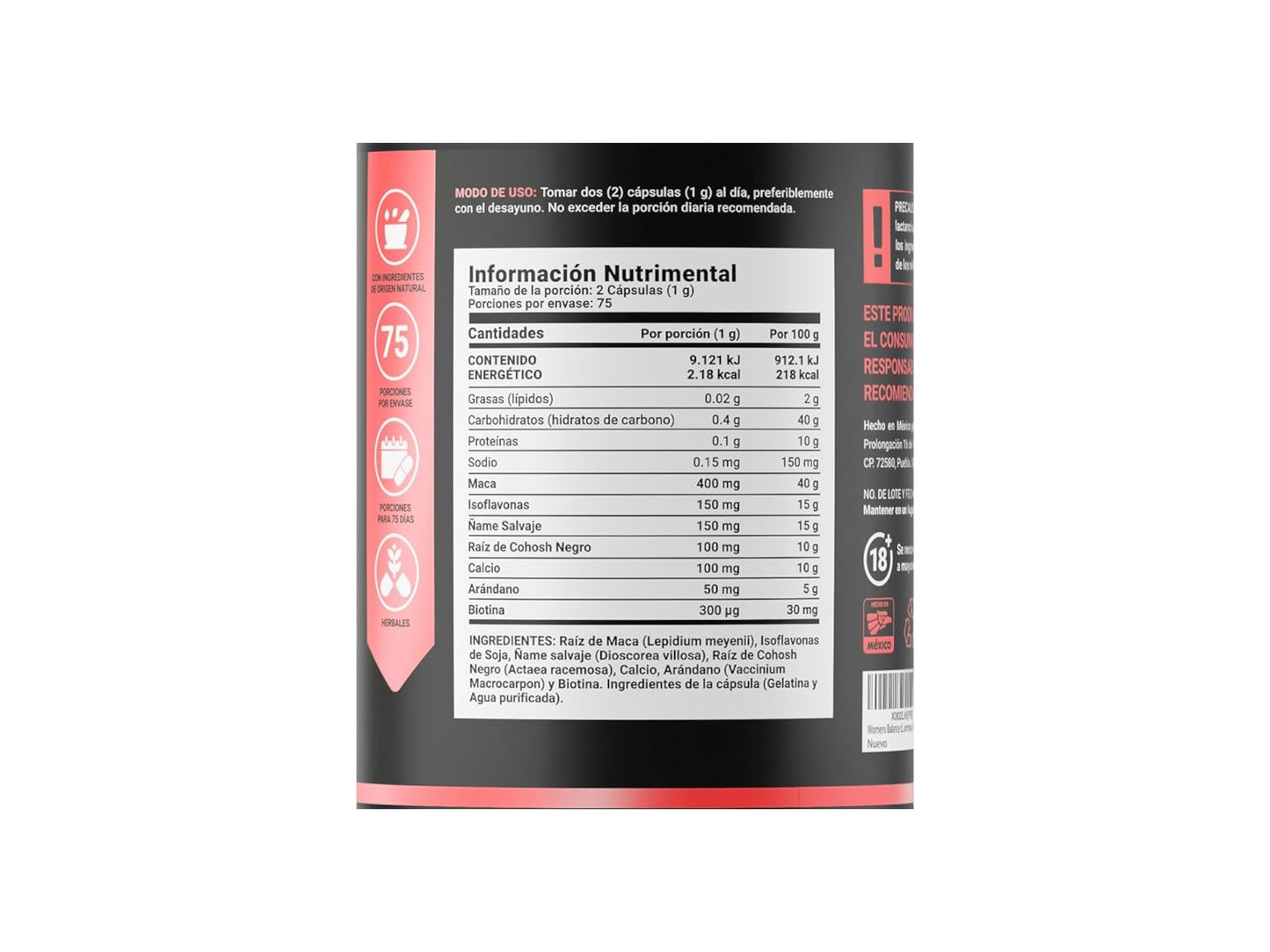 BLIFE WOMENS ZEN 500MG 150CAP