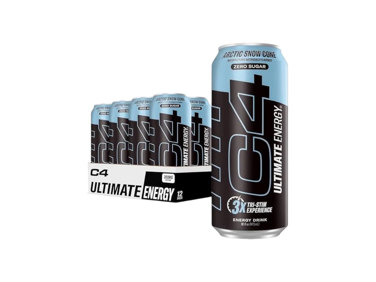 CELLUCOR C4 ULTIMATE ENERGY DRINK 16OZ 12PACK