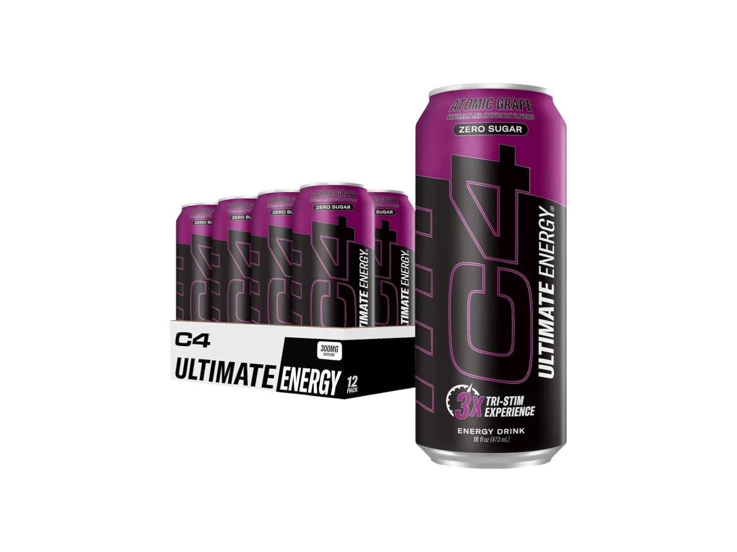 CELLUCOR C4 ULTIMATE ENERGY DRINK 16OZ 12PACK