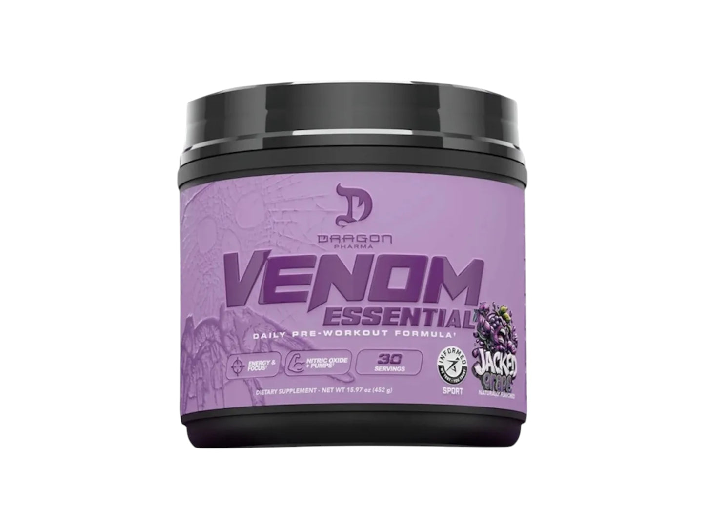 DRAGON PHARMA PREWORKOUT VENOM ESSENTIAL 30SERV