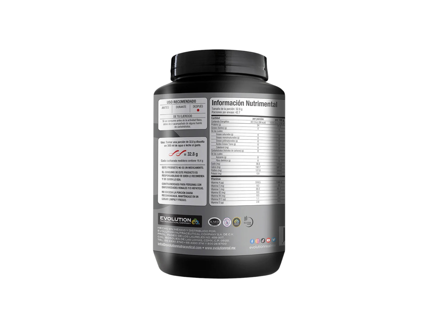 EVOLUTION WP100 100% WHEY PROTEIN 3.08LB