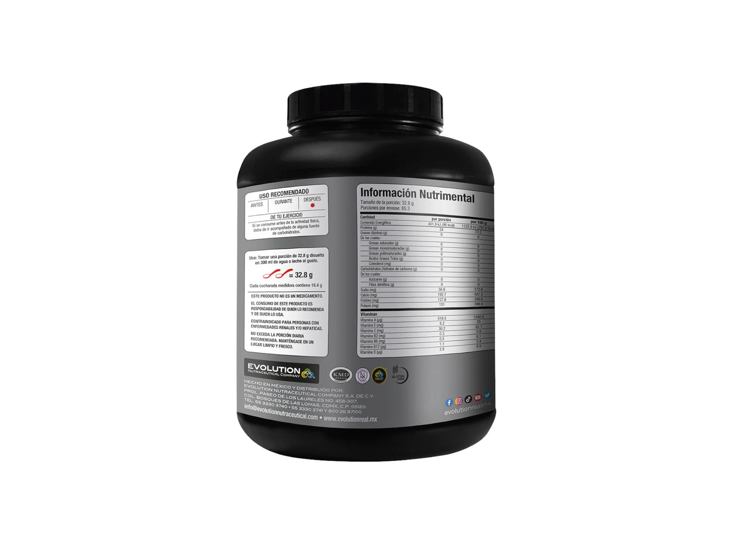 EVOLUTION WP100 100% WHEY PROTEIN 6.17LB