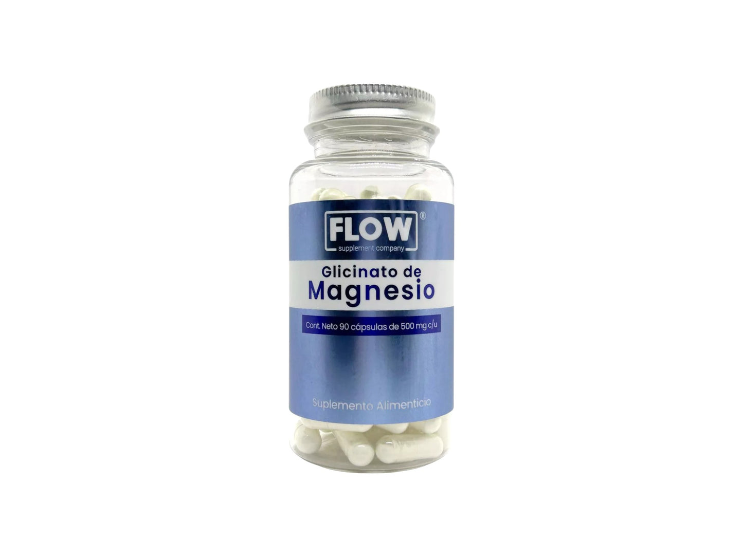 FLOW GLICINATO DE MAGNESIO 500MG 90CAPS