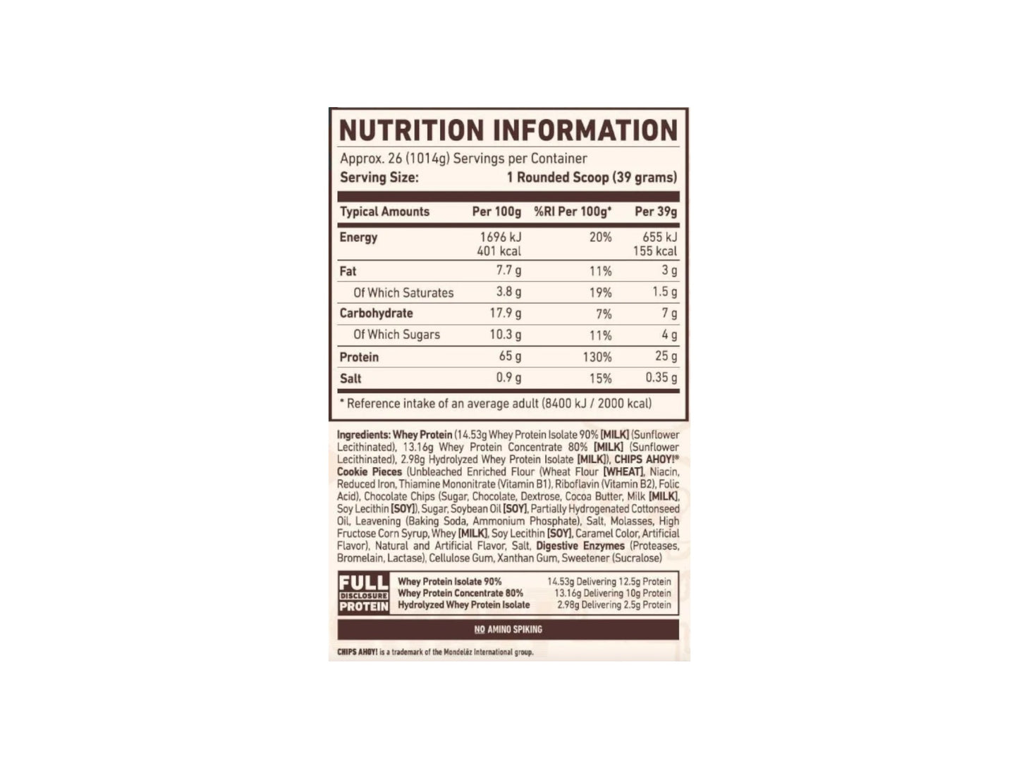 GHOST WHEY PROTEIN 2LB