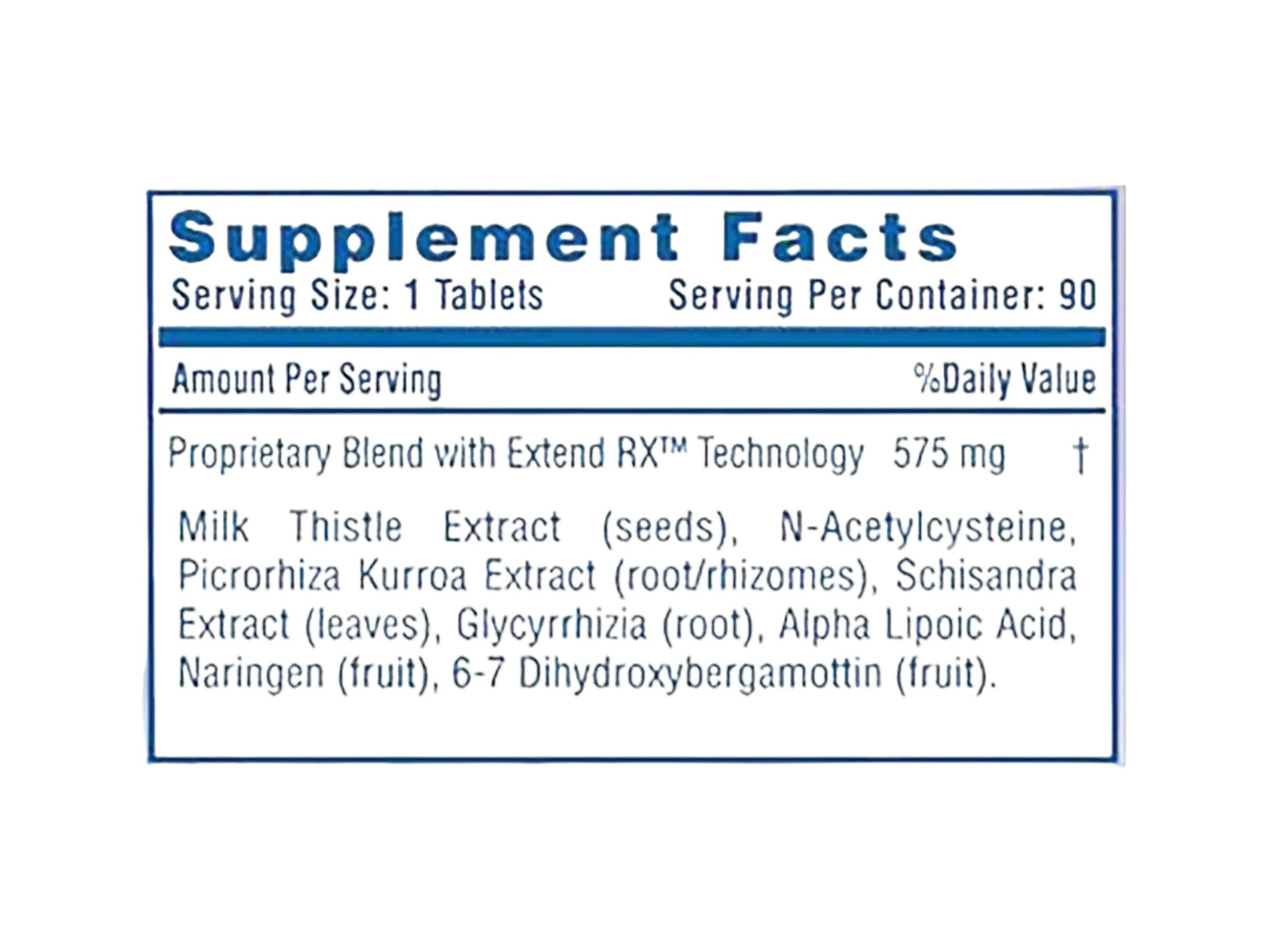HI-TECH PHARMA LIVER RX 90TAB