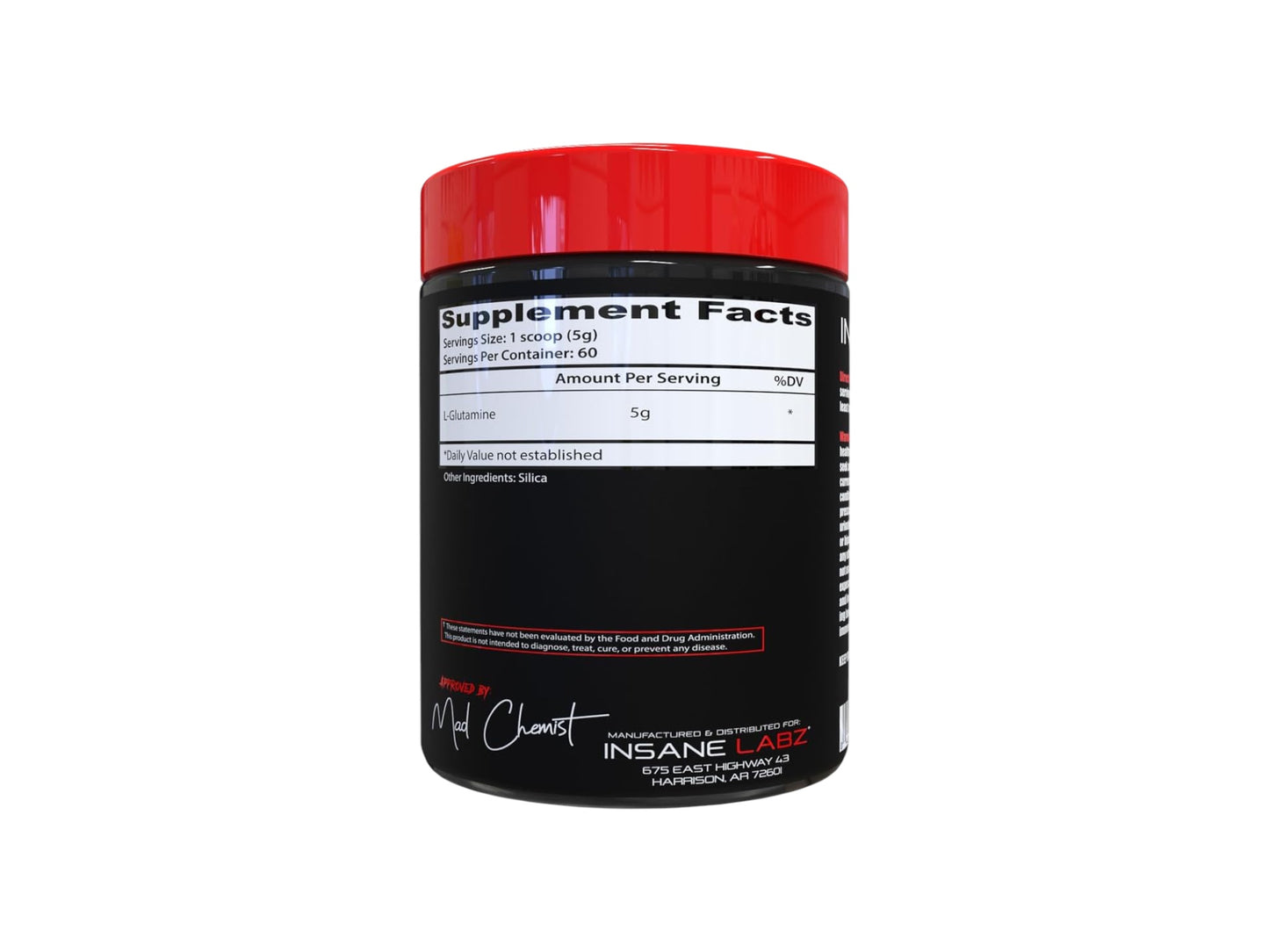 INSANE LABZ ACS GLUTAMINE 60SERV