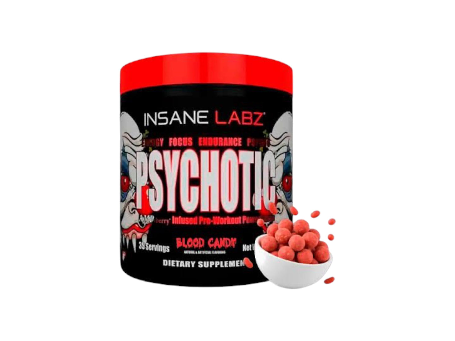 INSANE LABZ PREWORKOUT PSYCHOTIC 35SERV