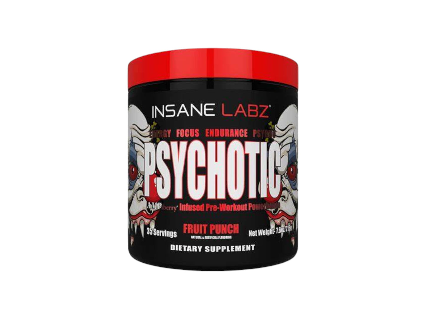 INSANE LABZ PREWORKOUT PSYCHOTIC 35SERV