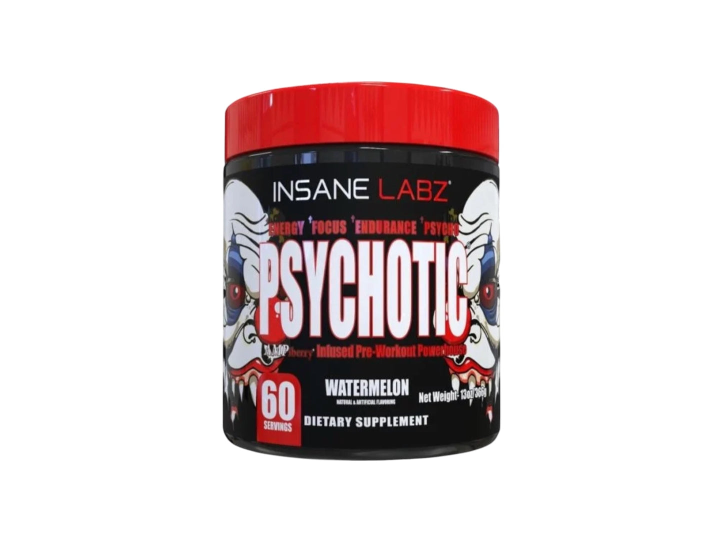 INSANE LABZ PREWORKOUT PSYCHOTIC 60SERV