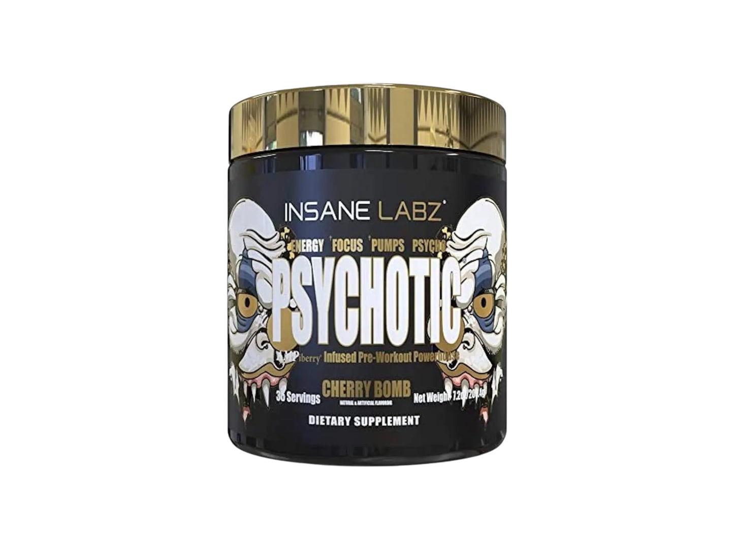 INSANE LABZ PREWORKOUT PSYCHOTIC GOLD 35SERV