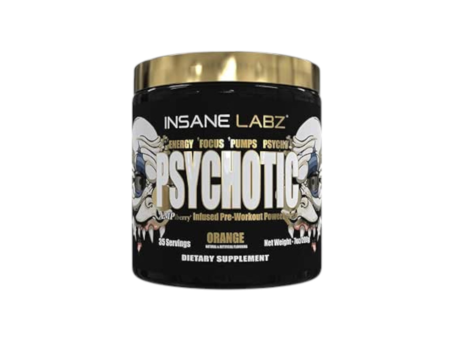 INSANE LABZ PREWORKOUT PSYCHOTIC GOLD 35SERV
