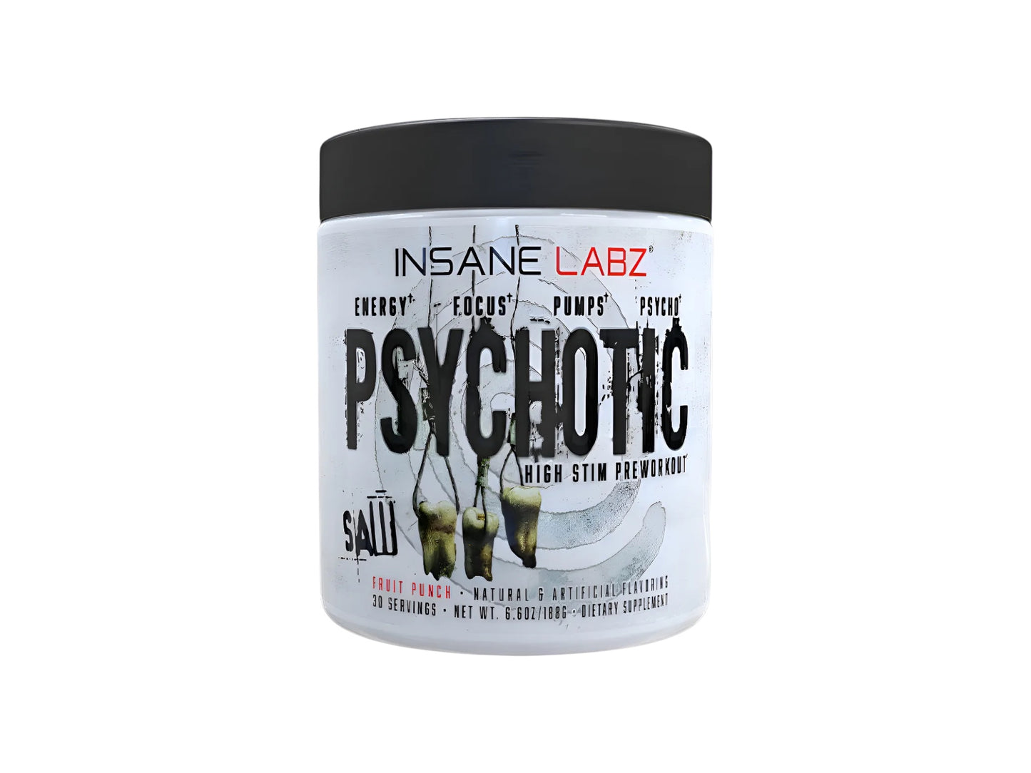 INSANE LABZ PSYCHOTIC PREWORKOUT SAW SERIES 30SERV