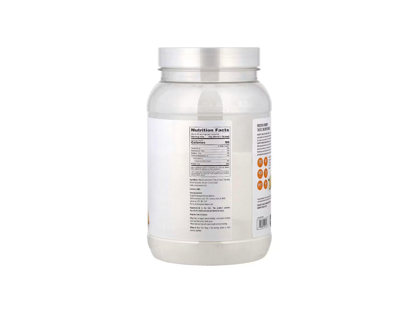 NATURES BEST ISOPURE CLEAR LOW CARB PROTEIN 2L 36SERV
