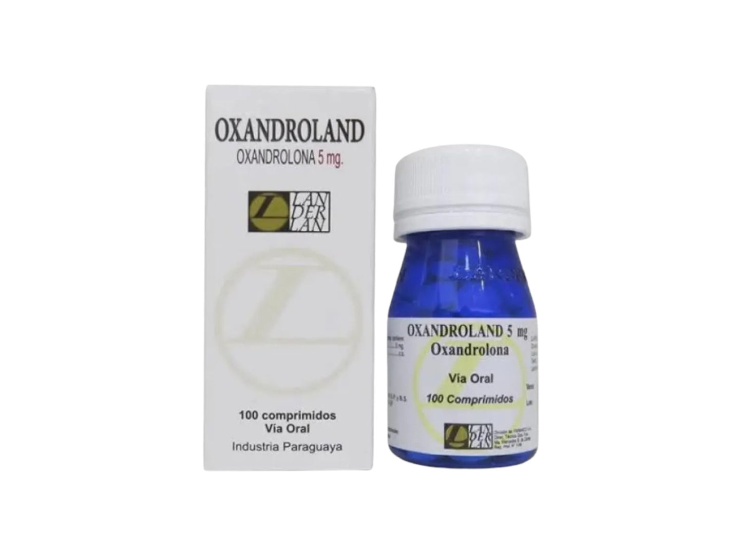 LANDERLAN OXANDROLONA 5MG 100TAB