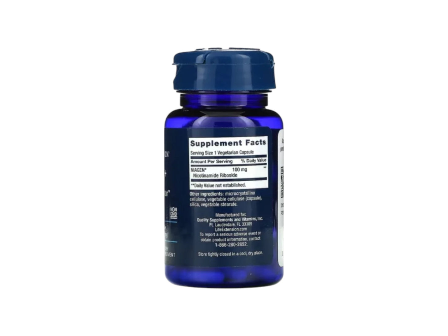 LIFE EXTENSION NAD+ CELL REGENERATOR 100MG 30CAP