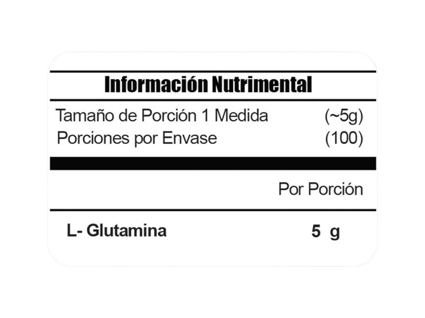 META NUTRITION GLUTAMINE+ 500GR