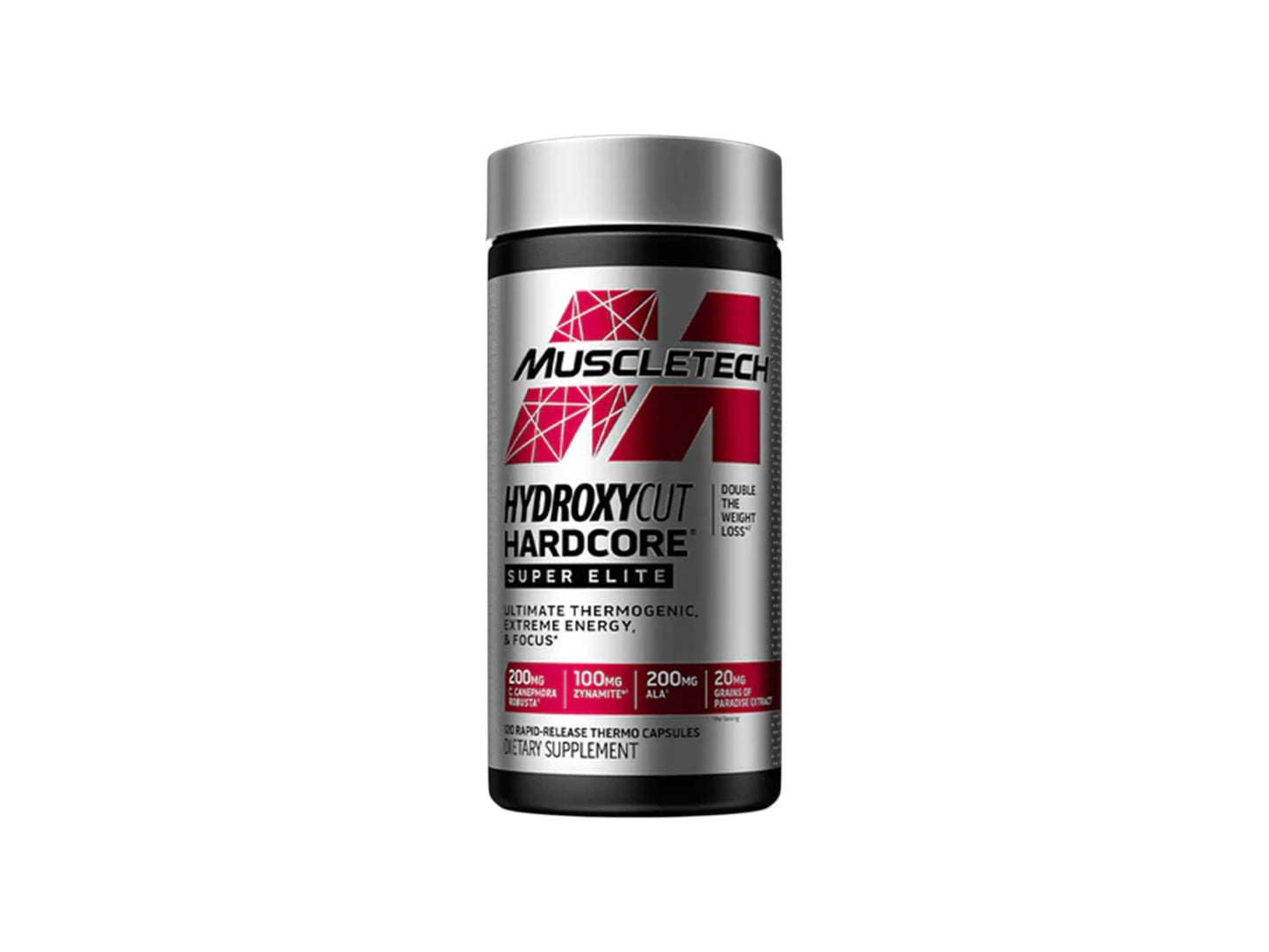 MUSCLETECH HYDROXYCUT HARDCORE SUPER ELITE 120CTS