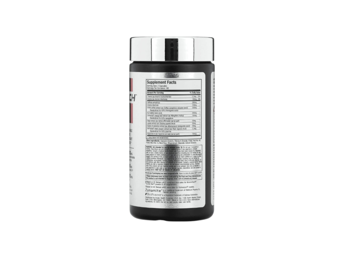 MUSCLETECH HYDROXYCUT HARDCORE SUPER ELITE 120CTS