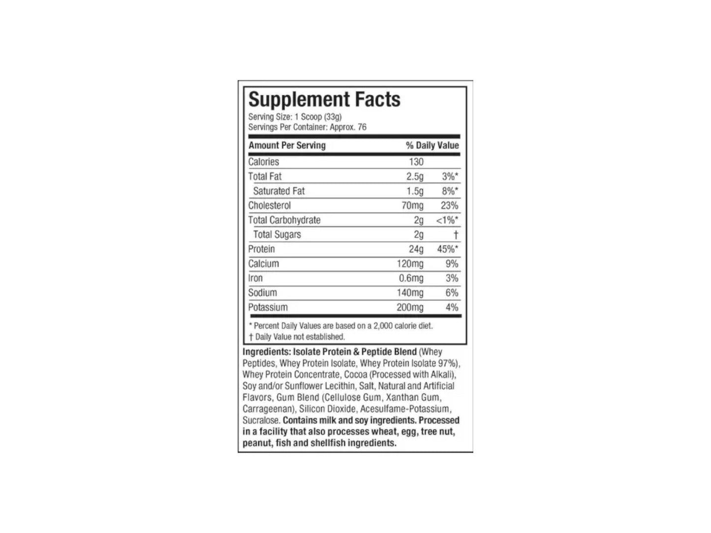 MUSCLETECH PROTEIN NITRO TECH 100% WHEY GOLD 5LB