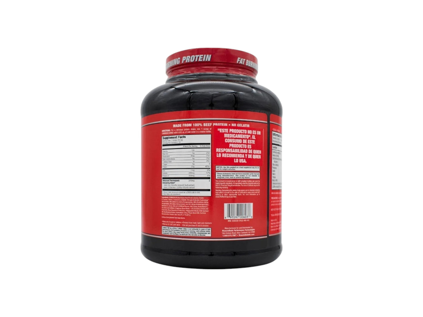 MUSCLE MEDS CARNIVOR SHRED 4.5LB