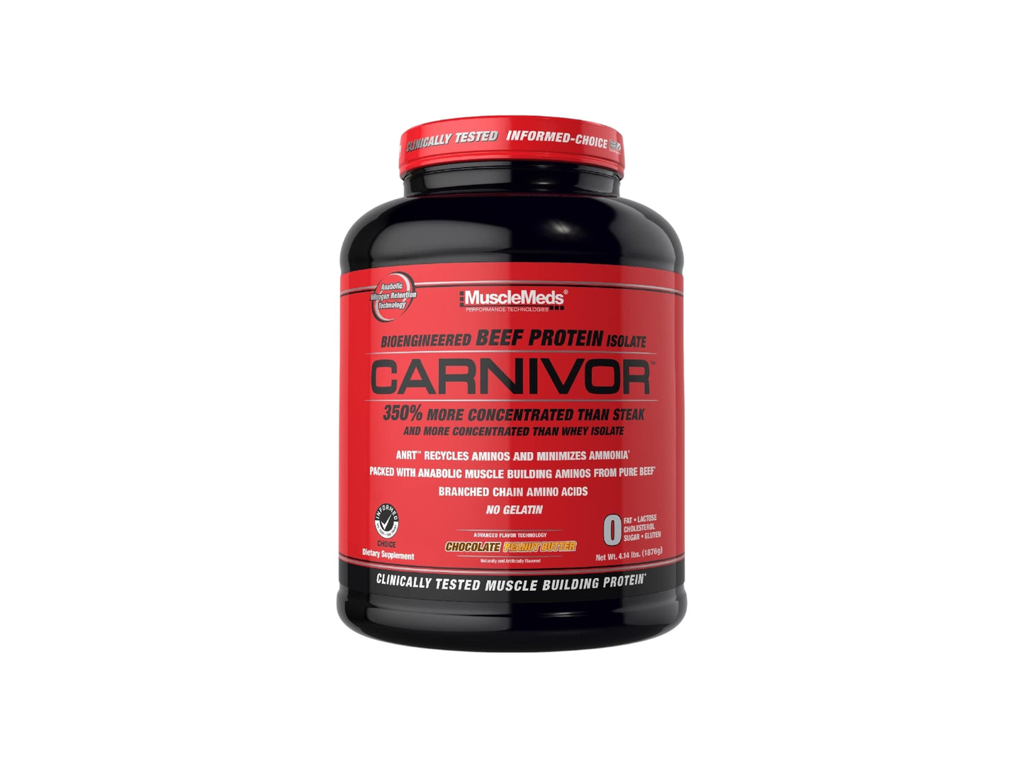 MUSCLE MEDS PROTEIN CARNIVOR MASS 6LB