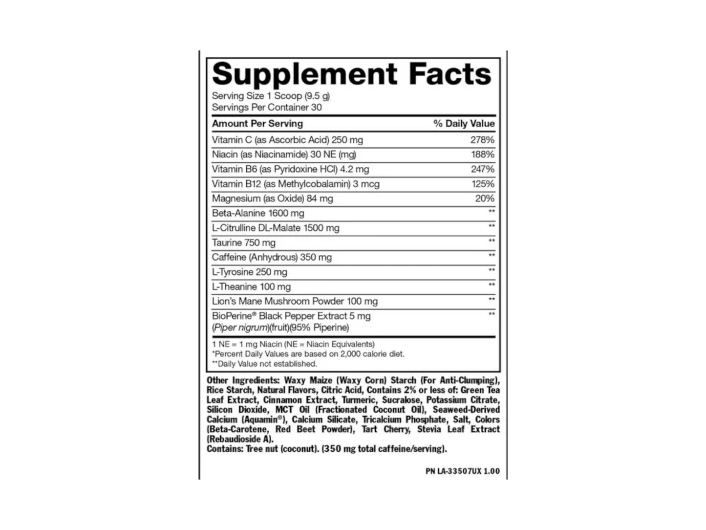 MUTANT PREWORKOUT MADNESS 30SERV