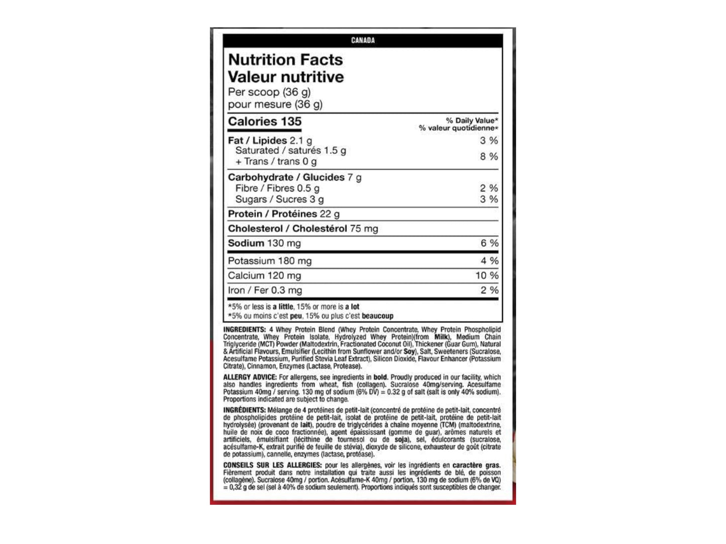 MUTANT PROTEIN WHEY BAG 5LB