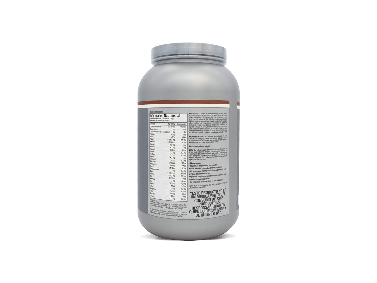 NATURES BEST PROTEIN ISOPURE ZERO CARB 3LB