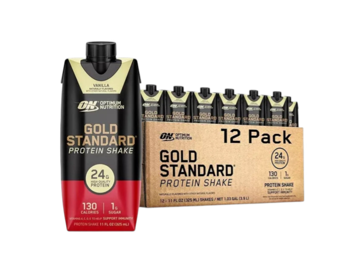 ON GOLD STANDARD PROTEIN SHAKE 325ML 12PACK