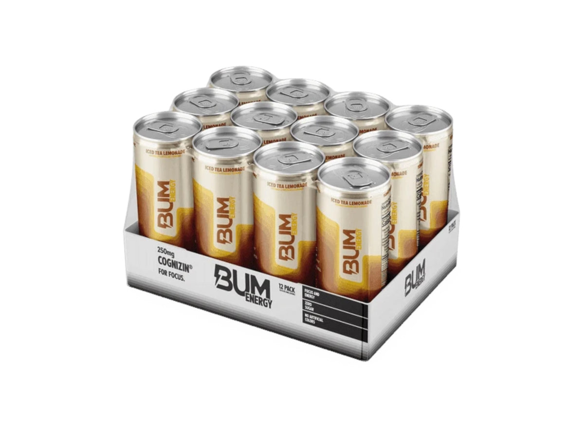 RAW BUM ENERGY DRINK 12OZ 12PACK