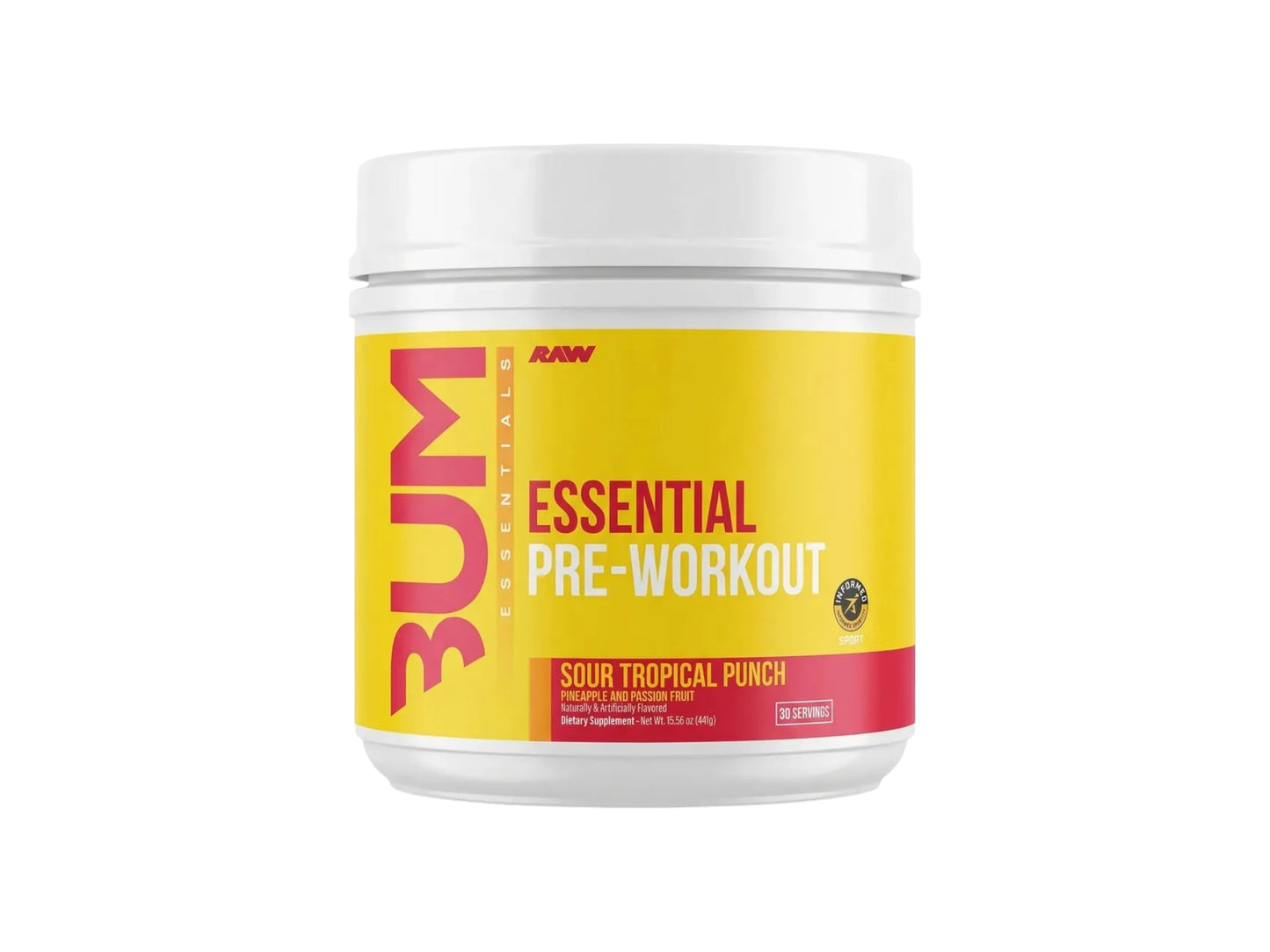 RAW CBUM ESSENTIAL PRE-WORKOUT 30SERV