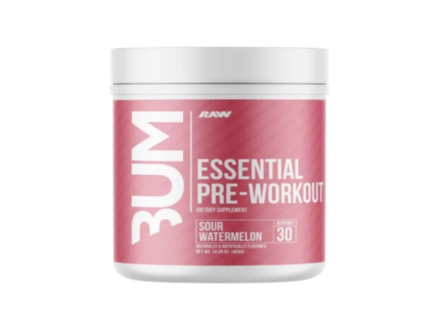 RAW CBUM ESSENTIAL PRE-WORKOUT 30SERV