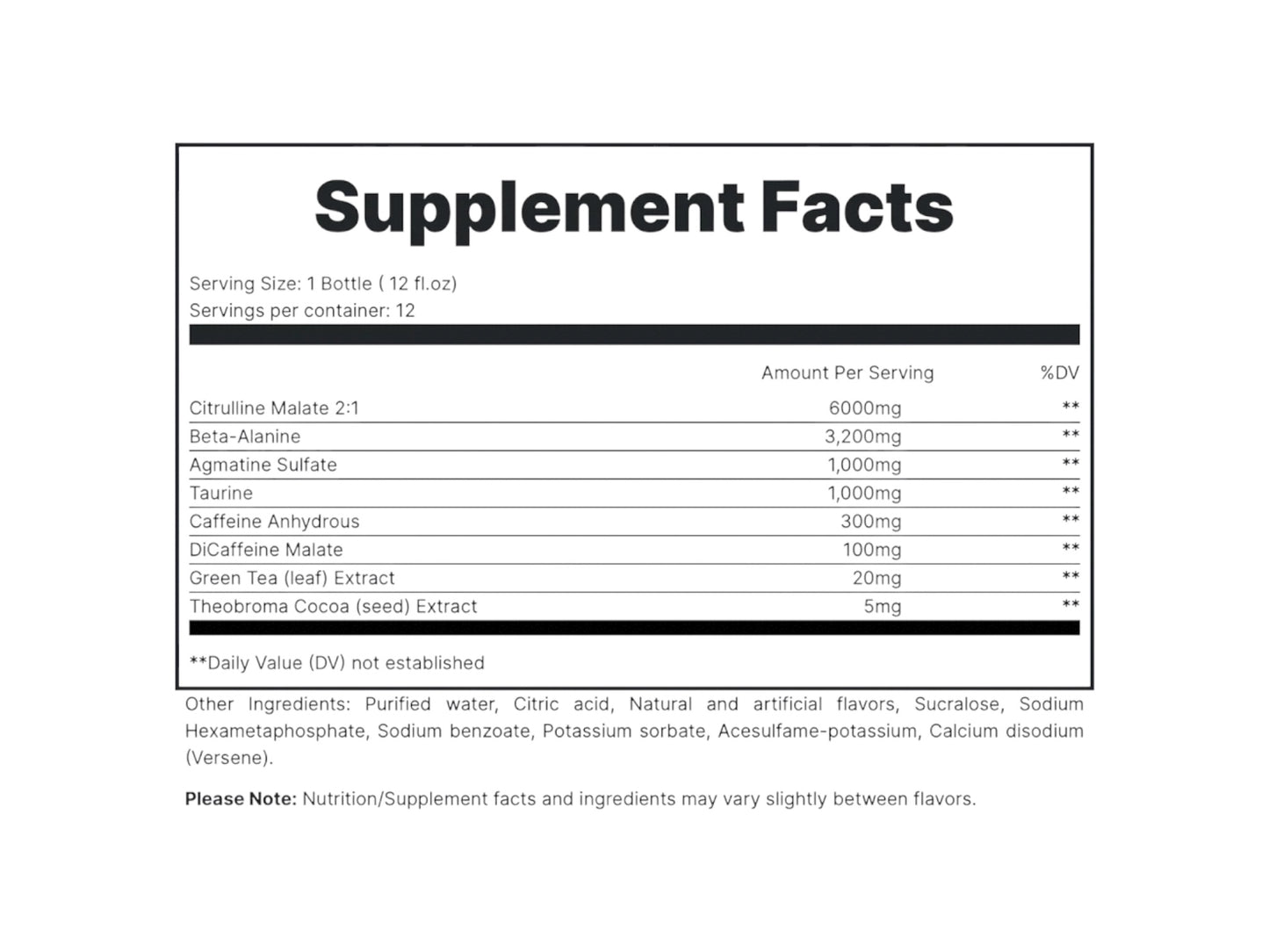 REDCON1 PREWORKOUT TOTAL WAR DRINK 12OZ 12 PACK