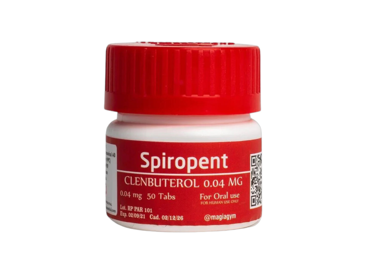 ROTTERDAM SPIROPENT CLEMBUTEROL 0.04MG 50TAB