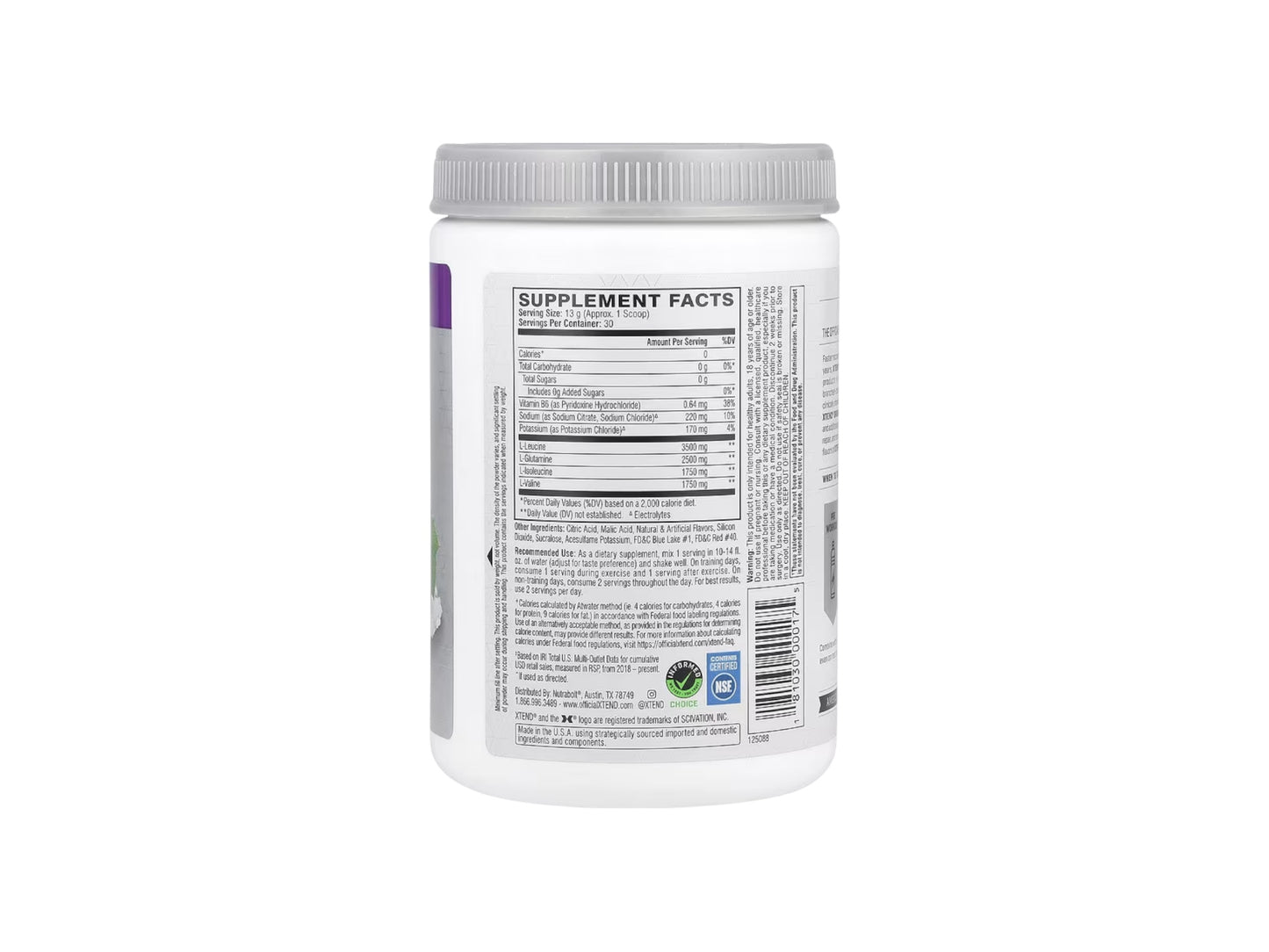 SCI XTEND THE ORIGINAL 7G BCAA 30SERV