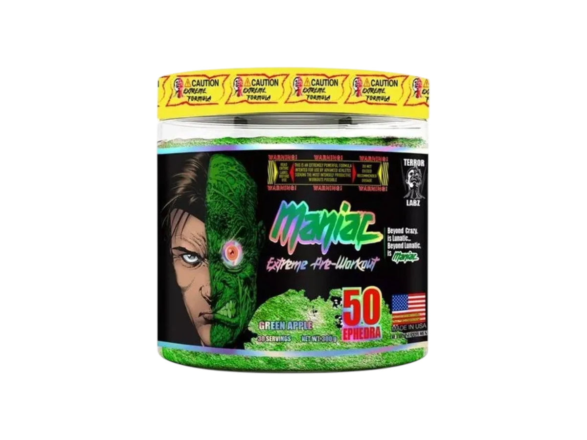 TERROR LABZ MANIAC EXTREME PRE-WORKOUT 30SERV