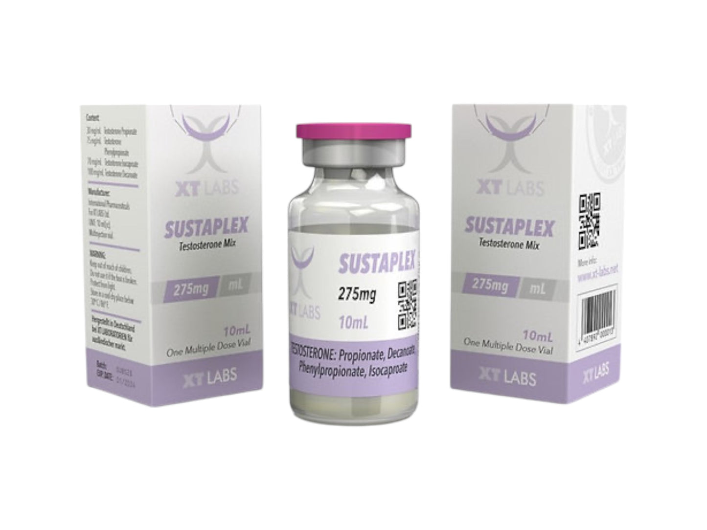 XT LABS SUSTAPLEX | TESTOSTERONES 275MG 10ML
