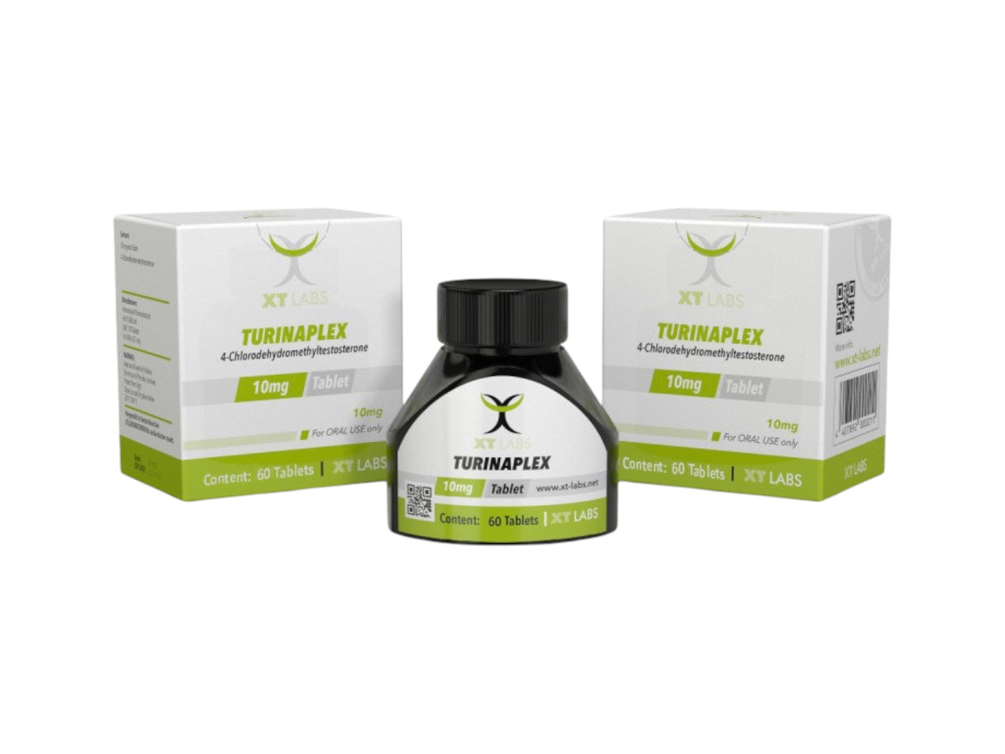 XT LABS TURINAPLEX | CLORODEHYDROMETHYLTESTOSTERONE 10MG 60TAB