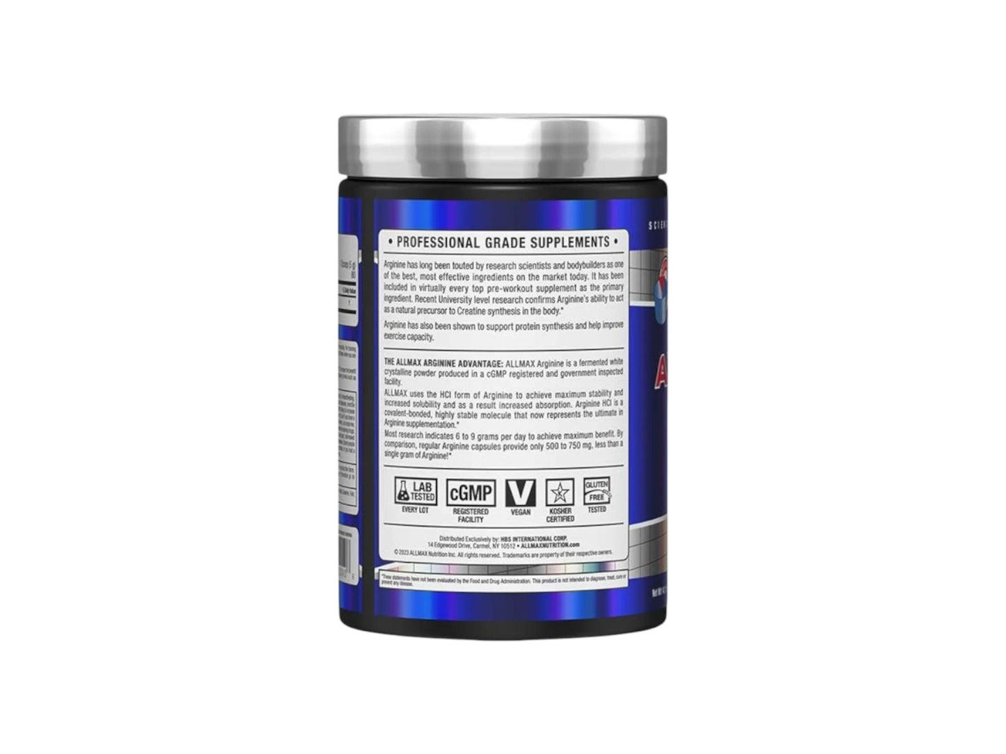 ALLMAX ARGININE HCI 400GR
