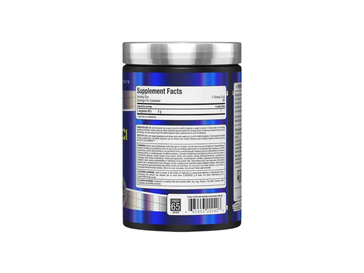 ALLMAX L CITRULLINE MALATE 2:1 300GRS