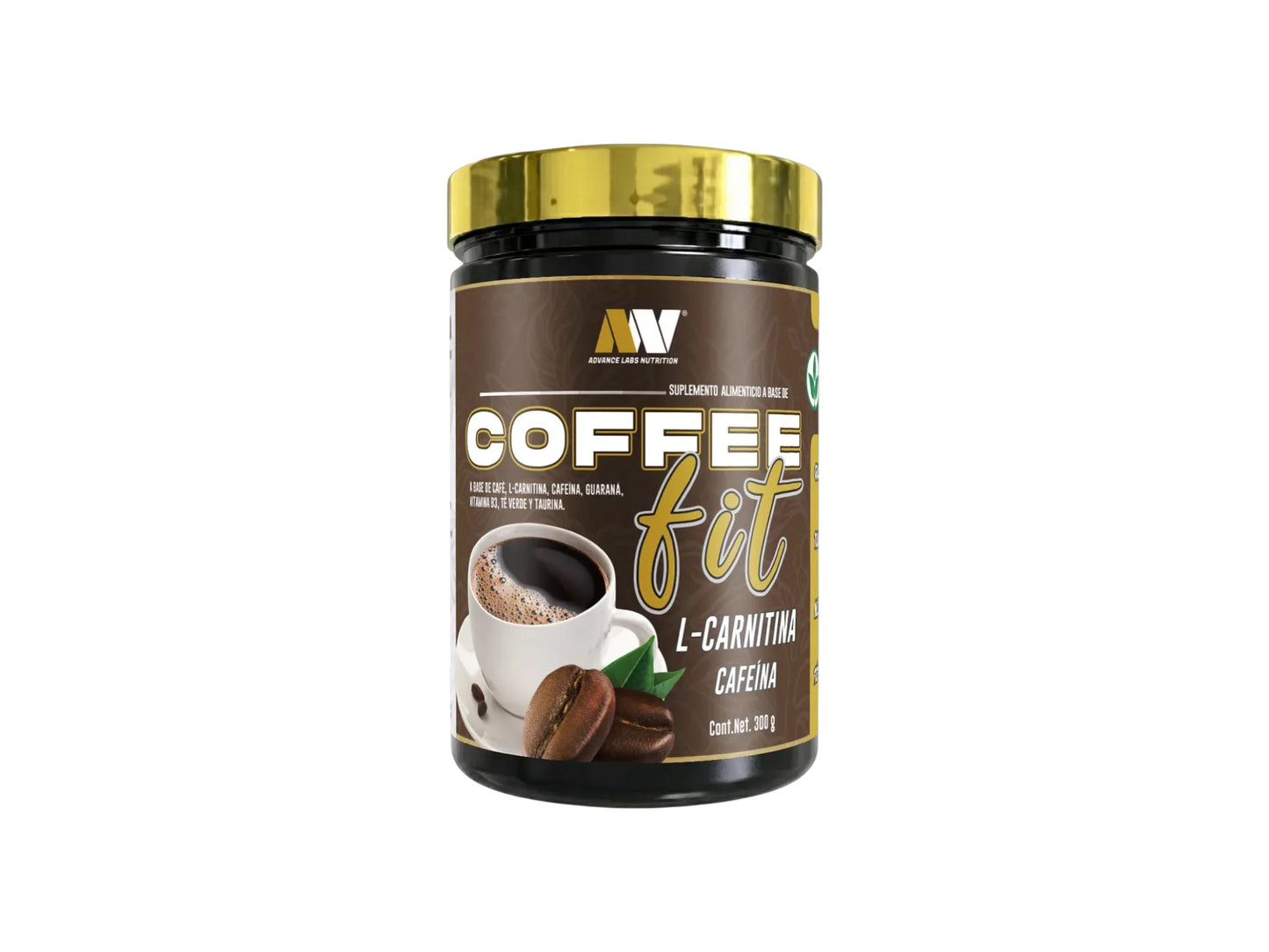 ADVANCE LABS NUTRITION COFFEE FIT 300GR 60SERV